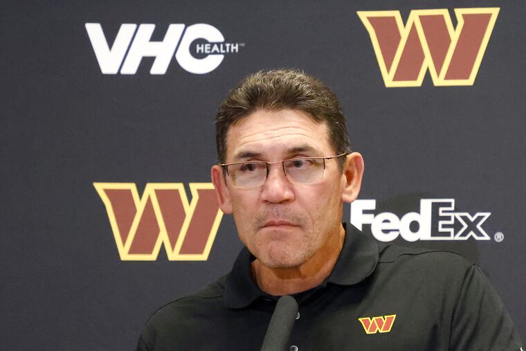 Washington made one playoff appearance during Ron Rivera’s four seasons in charge of football operations.
