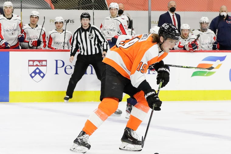 Nolan Patrick did not officially have a point Tuesday against Buffalo, but he did have a critical goal in the shootout.