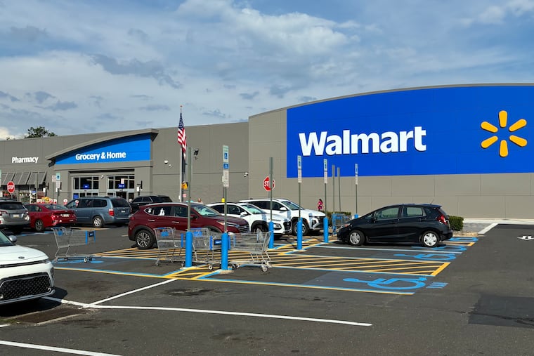 The Walmart at Street Road in Warminister recently was updated as part of the chain's "store of the future" remodels.