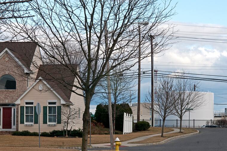 The Lockheed Martin in Moorestown, NJ. as seen from nearby Victoria Court, in the Wexford development.