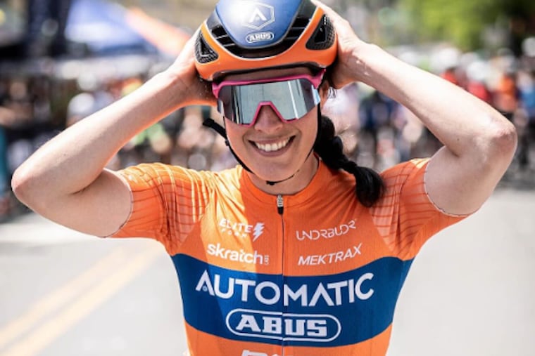 Kim Stoveld, a Philly native, will compete in the women's race for the return of the Philadelphia Cycling Classic.