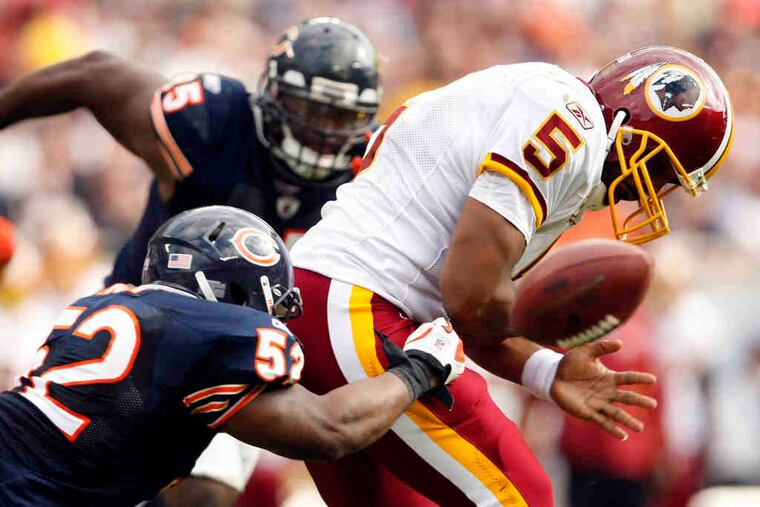 Donovan McNabb remains the best option at QB for the Redskins.