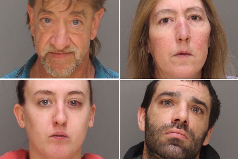 Albert Weaver, Jr., 52; Virginia Weaver, 49; Amanda Weaver, 27; and Anthony Dorney, 33.