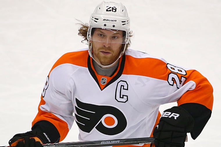 Flyers captain Claude Giroux. (Gene J. Puskar/AP)