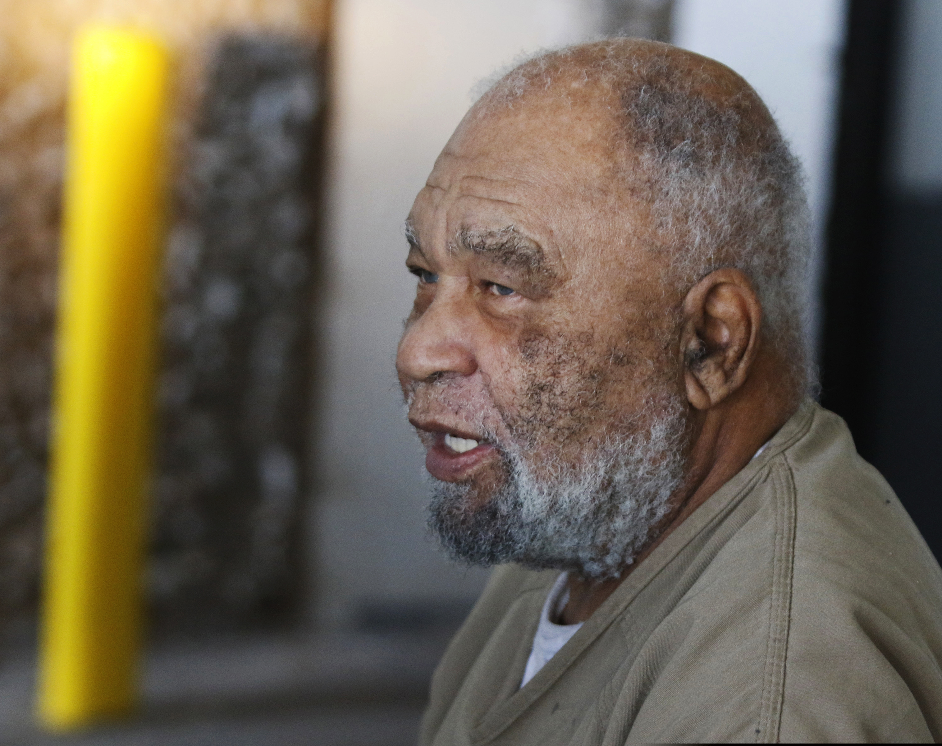 In this Monday, Nov. 26, 2018 file photo, Samuel Little, who often went by the name Samuel McDowell, leaves the Ector County Courthouse after attending a pre-trial hearing in Odessa, Texas. The Federal Bureau of Investigation says Little, who claims to have killed more than 90 women across the country, is the most prolific serial killer in U.S. history.