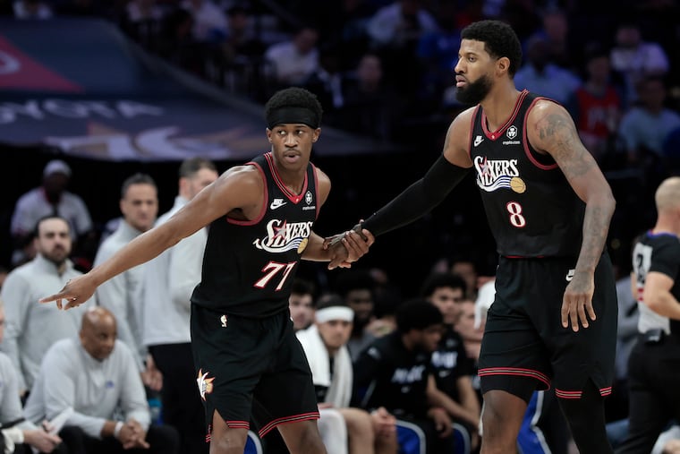 The Sixers' newcomers, including VJ Edgecombe, got their first taste of the sharp intensity increase during their home Play-In Tournament victory against the Magic.