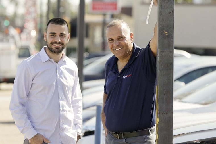 President Dani Levi (right) and Vice President Joe Levi (left) at DANISAUTO in Philadelphia.