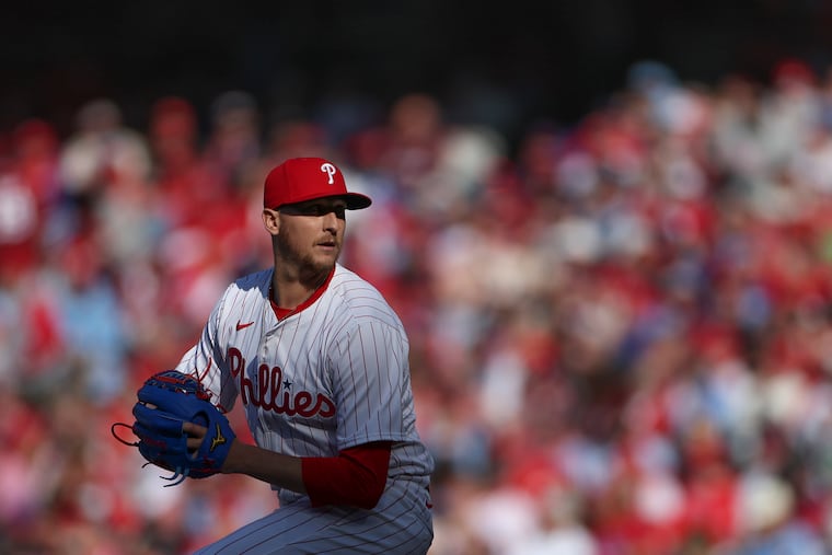 Phillies reliever Jeff Hoffman shut down the Braves in his two appearances against them in the season-opening series.