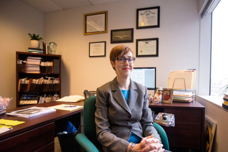 Heather Herrington, an expert on commercial and civil litigation, helped organize the HR symposium. (DAVID SWANSON / STAFF PHOTOGRAPHER)