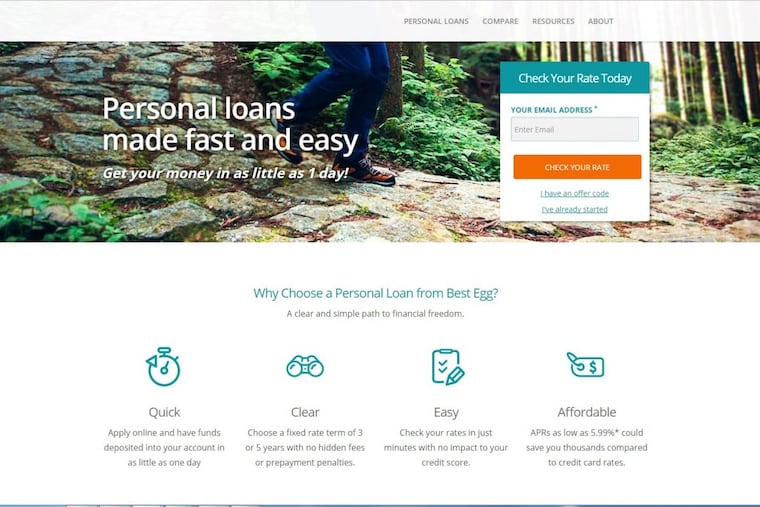 Best Egg is the loan subsidiary of Marlette Funding Corp., a 120-person Wilmington, Del. firm that says it made nearly $5 billion in small-business loans from 2013 through 2017, using cloud computing to speed decisions, and Wall Street securitizations to cut funding costs so it can compete with credit cards.