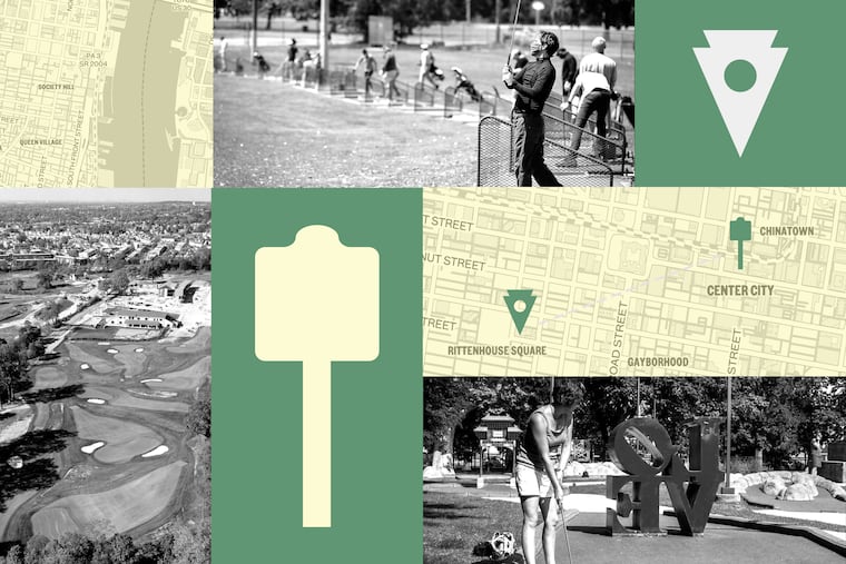 Citywide Quest: Do you know where these golf-themed photos were taken?