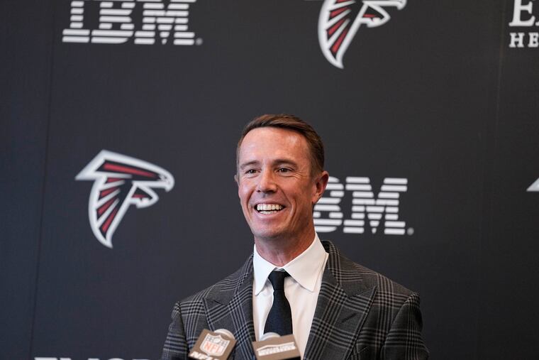 Former Atlanta Falcons' quarterback Matt Ryan announced his retirement during a news conference last Monday.