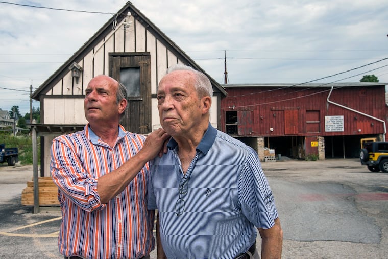 William "Howard" Fritz IV, 62, (left) and his father, 88-year-old William H. Fritz III, are ready to retire and close Fritz Lumber Co. in Berwyn.