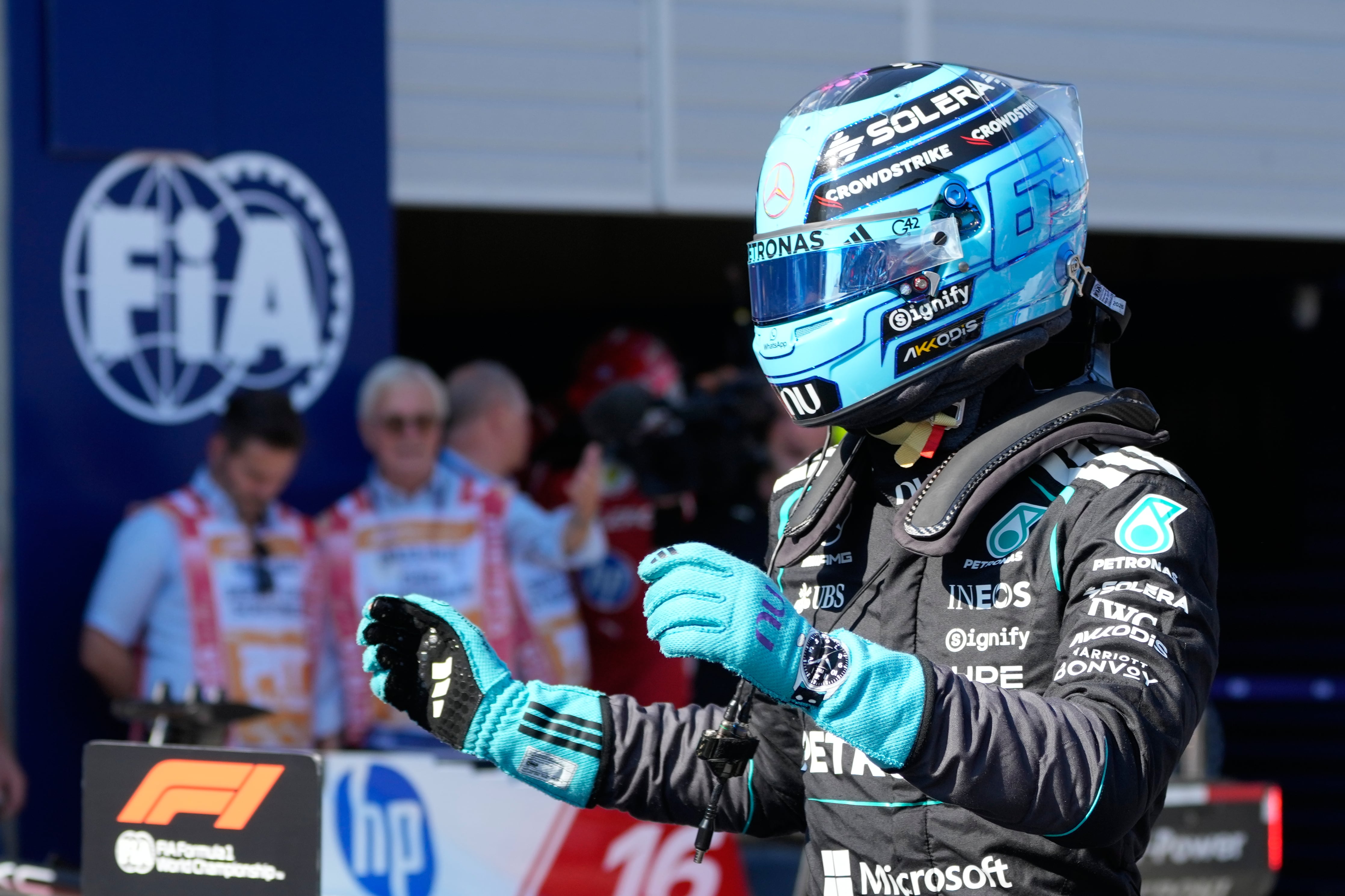 Russell beats Ferraris to F1 pole in Austria despite yellow flag controversy