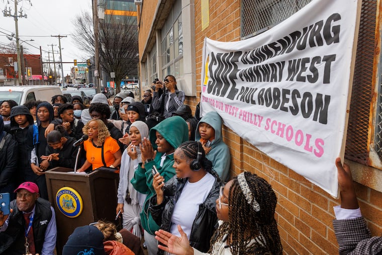Councilmember Jamie Gauthier discusses a counterproposal that would save three West Philadelphia schools from closing.