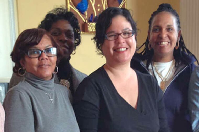 From left: Jacque Lewis, Linda Webster, Sandra Guillory and Cheryl Scott. (HELEN UBIÑAS / DAILY NEWS STAFF)