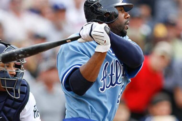 Hank Aaron has has predicted that Jason Heyward will resurrect baseball among African Americans. (Denis Poroy/AP)
