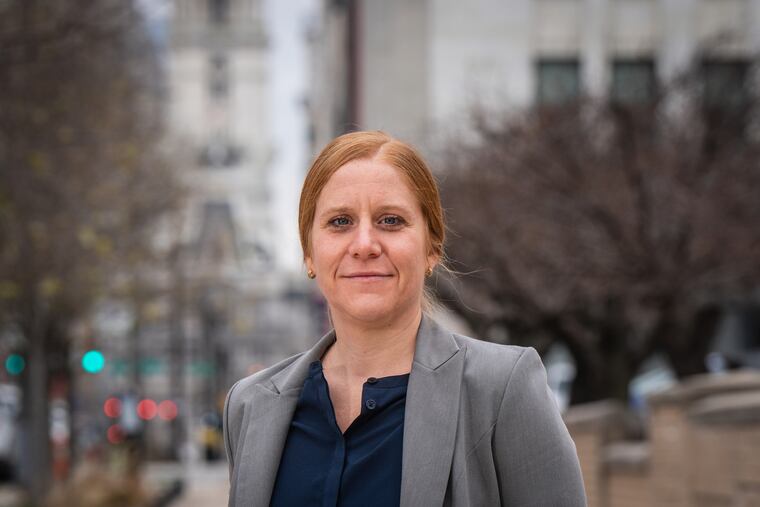 Mallory Fix-Lopez, the Philadelphia school board vice president, is resigning from the board in April and withdrawing her name from consideration for the school board that will be seated by Mayor Cherelle L. Parker this spring.