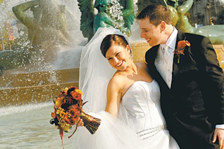 Jennifer and P.J. Kent wed in October; she thinks being prepared helped avert the blues, as did living together before marriage. (Philip Gabriel Photography)