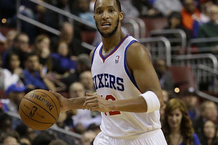 76ers swingman Evan Turner. (Matt Slocum/AP)