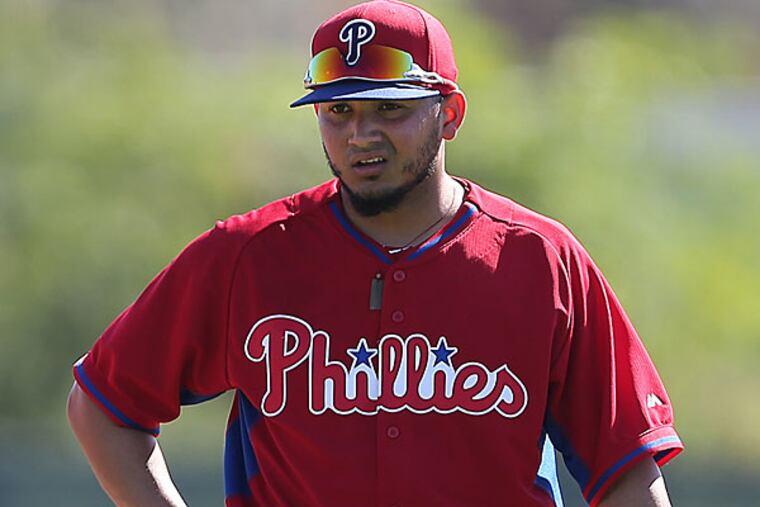 Freddy Galvis. (David Maialetti/Staff Photographer)