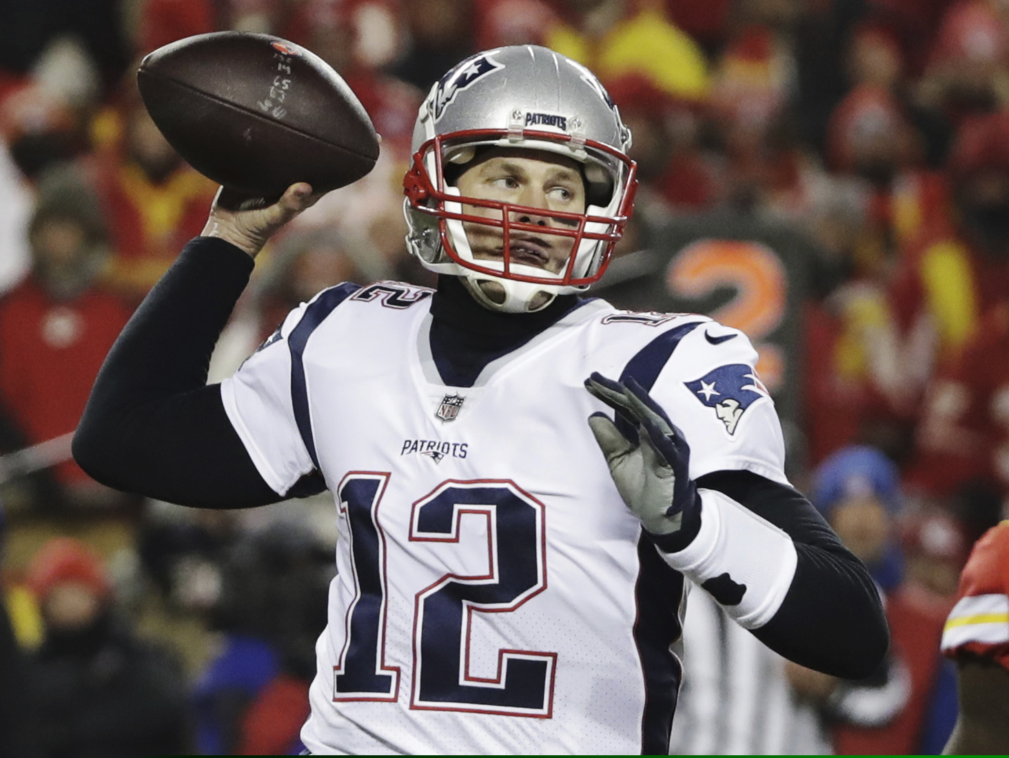 Tom Brady and the Patriots will play for their sixth Super Bowl championship on Feb. 3 in Atlanta. New England will play the Rams, which are trying to bring an NFL title to L.A. for the first time since the Raiders won following the 1984 season.