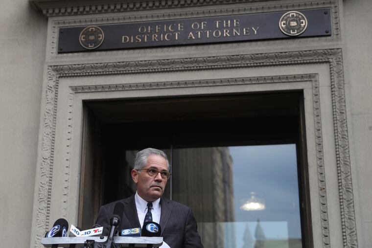 Philadelphia District Attorney Larry Krasner in a file photo.