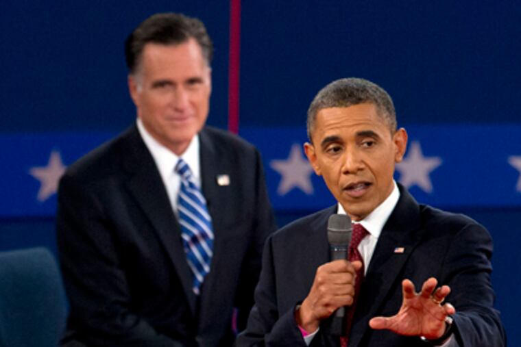 The question of women in the workplace was a flashpoint for many debate viewers. CAROLYN KASTER / Associated Press