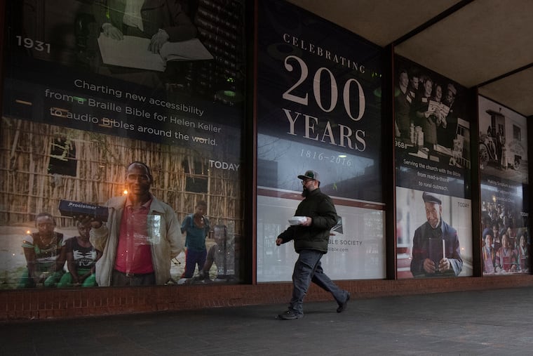 The American Bible Society's office on Independence Mall. The nonprofit issued an employee policy that pushed out LGBT staffers, as well as others, over the course of 2018.