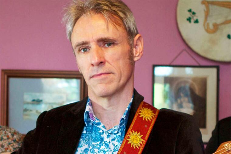 Peter returns to "56 Up" to promote his band, which has enjoyed some success in Britain.