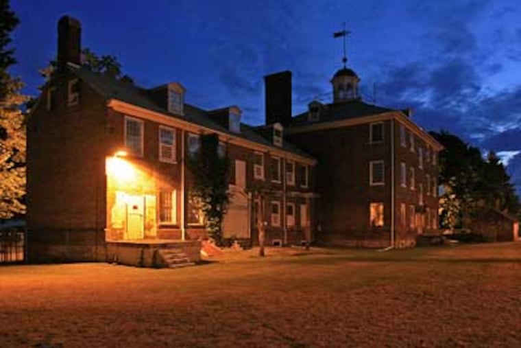 The 210-year-old Lazaretto, which a committee of preservationists is hoping to restore with the help of a ghostly investigation. (Akira Suwa / Staff Photographer )