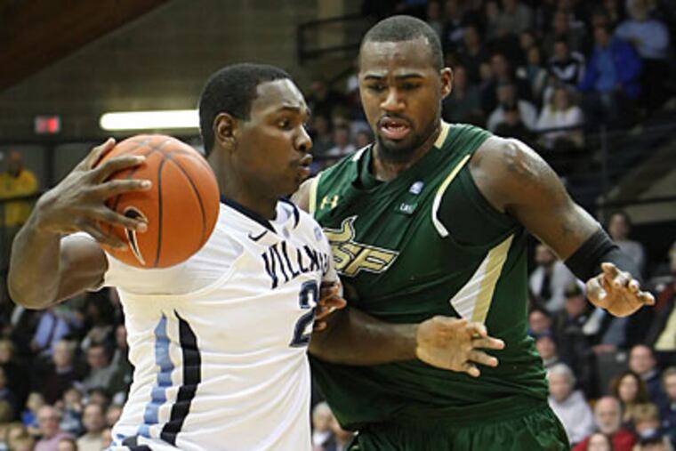 After Thursday night's loss, Villanova is now 0-3 in the Big East for the first time in history. (Steven M. Falk/Staff Photographer)