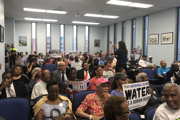 Atlantic City residents signed petitions to preserve their right to vote on any sale of the city’s water utility.