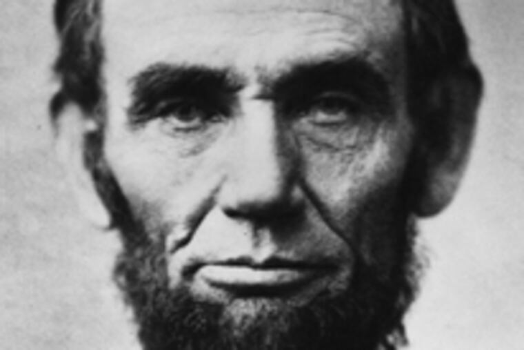 The autograph is from Nov. 19, 1863 - the date of Lincoln's Gettysburg Address.