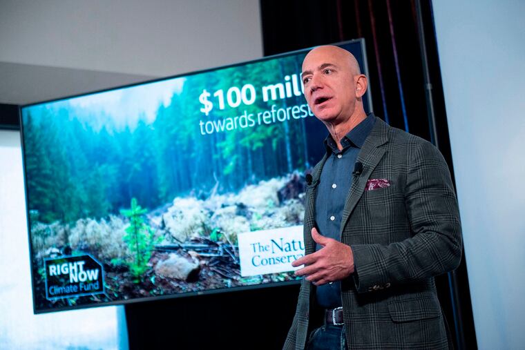 Amazon founder and CEO Jeff Bezos, shown in September 2019.