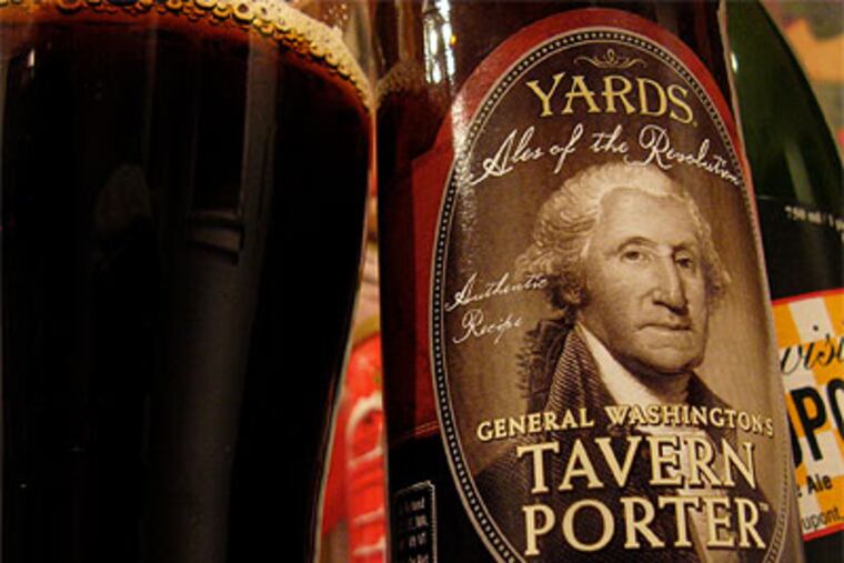 In Philadelphia, where it all began, Yards brews George Washington Tavern Porter just blocks from Robert Hare's old brewery.