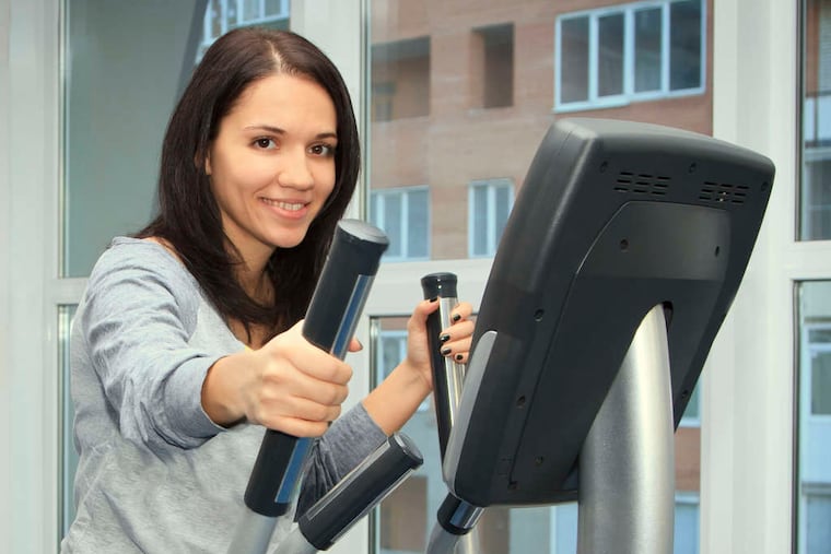 Runners can use an elliptical machine.