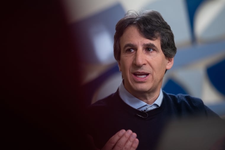 Marc Rowan, chief executive officer of Apollo Global Management LLC, during a Bloomberg Television interview in New York, on Tuesday, Dec. 5, 2023. MUST CREDIT: Jeenah Moon/Bloomberg