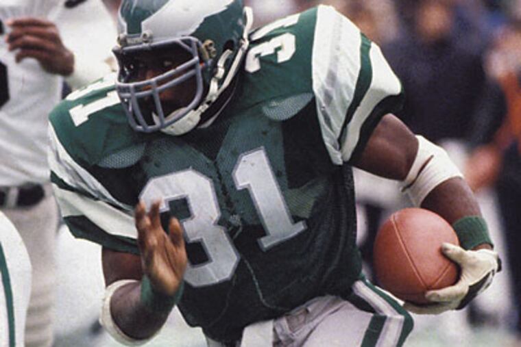 Wilbert Montgomery was one of the biggest stars on the 1980 Eagles squad. (File photo)