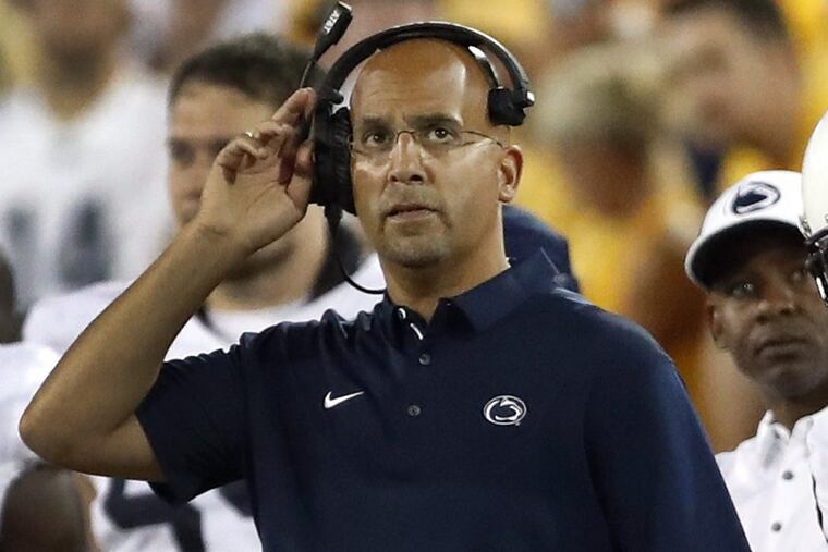 Penn State coach James Franklin