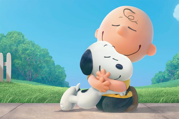 Charlie Brown and Snoopy in "The Peanuts Movie."