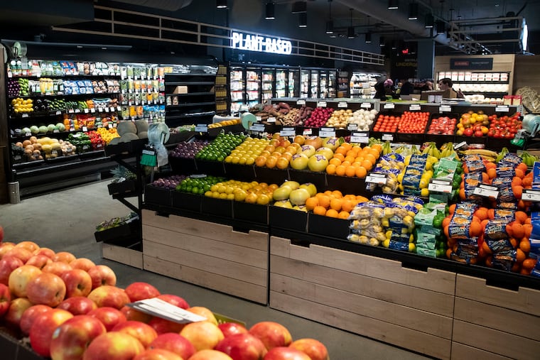 Many grocery stores are open on Thanksgiving under modified hours, including Philadelphia's Giant Heirloom Markets (pictured here).
