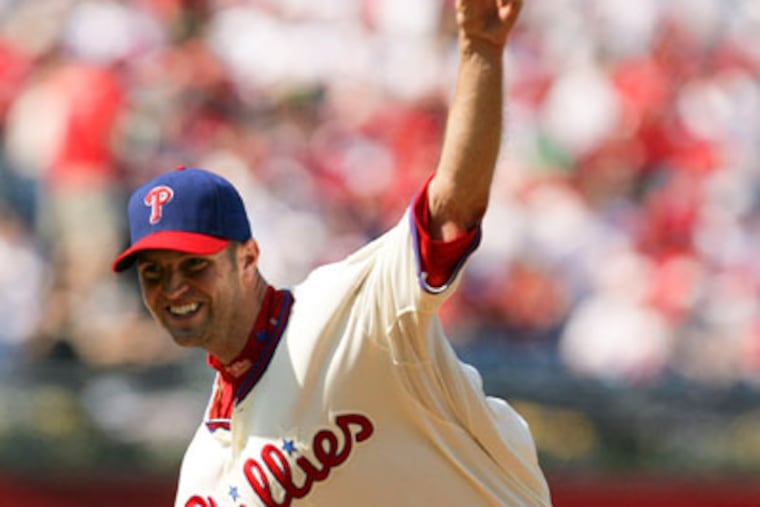 J.A. Happ has been on the disabled list since April 22 with a strained left forearm. (Yong Kim / Staff Photographer)