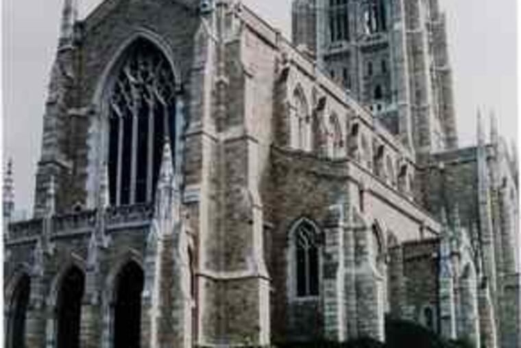 Bryn Athyn Cathedral is among the properties supported by the Pitcairn family.