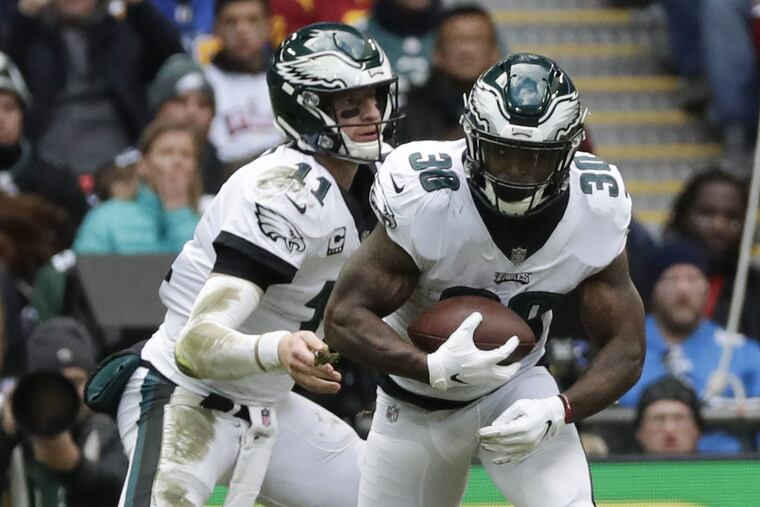 The Eagles are preparing to face the Cowboys on Sunday night.