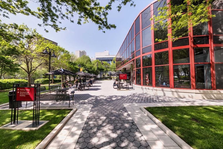 The campus at Philadelphia College of Osteopathic Medicine.