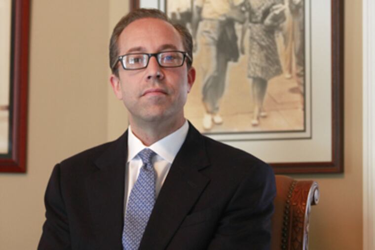 David T. Shulick owns the for-profit Delaware Valley High School. (David Swanson / Staff Photographer)