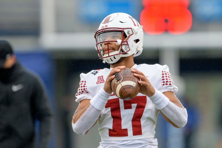 Temple quarterback Re-al Mitchell got his first start on Saturday.