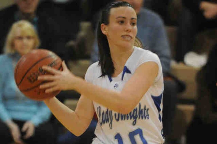 Sterling guard and senior captain Kylie O'Donnell is one of three Silver Knights to be named first-team all-Liberty Division. The others are Monica Burch and Tanjae Lewis.