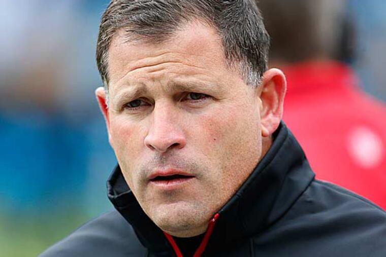 "Coach Reid is a special, special person, and he did some things with our football team, that I know with the way Andy is, he doesn't like it mentioned, and I'll keep it private," Greg Schiano said. (Bob Leverone/AP)